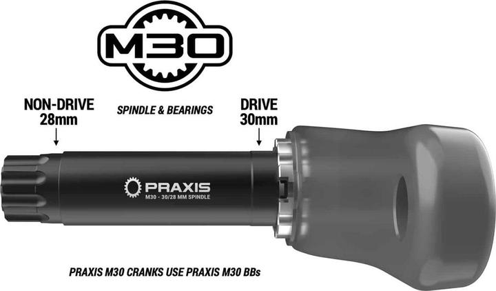 Actual product image Praxis works M30 Road/MTB