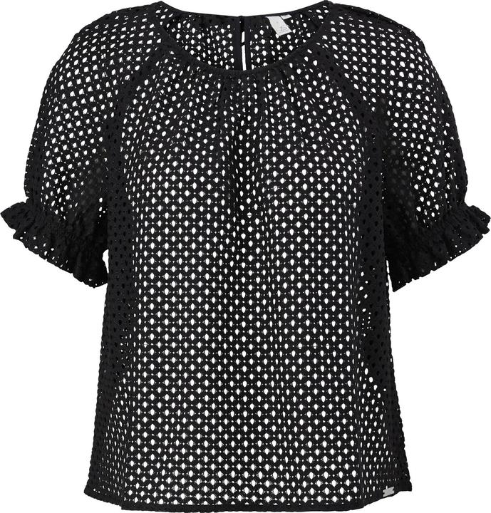 Actual product image s.Oliver Bluse Spitzenbluse aus Baumwollmix (44)
