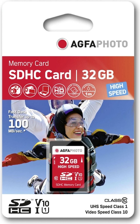 Actual product image AGFAPHOTO SDHC Karte (32 GB, SDHC, U1, UHS-I)