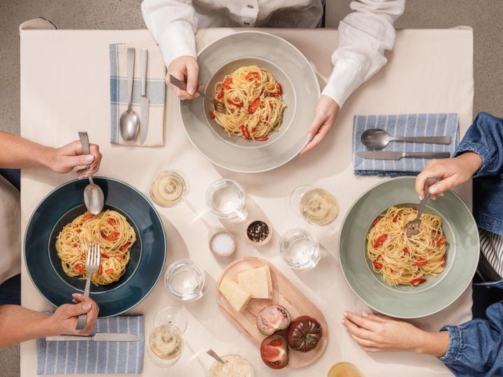 Produktbild Thomas Amici Colore - Moon Grey - Pastateller (1x, 30 cm)