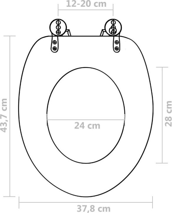 Image du produit vidaXL WC- Sitz
