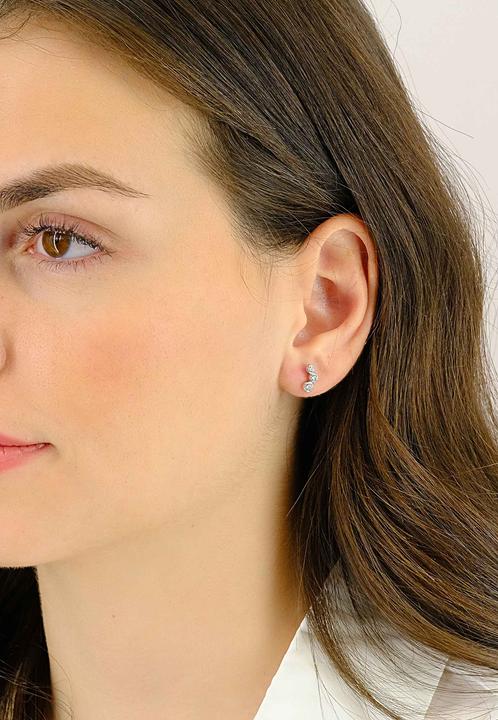 Image du produit Muau Boucles d'oreilles (Or blanc 750/18K)