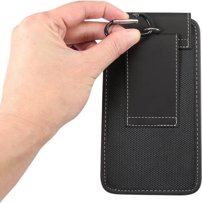 Actual product image Cover-Discount Vertical Oxford Belt Bag 18cm / XL