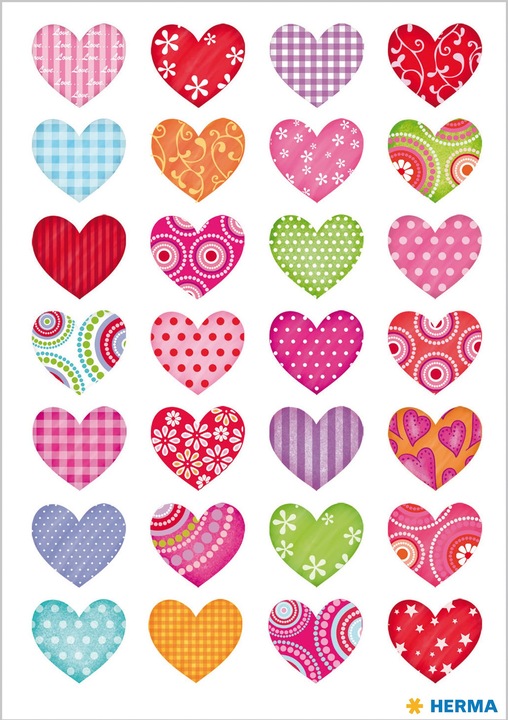 Produktbild Herma Sticker Herzen