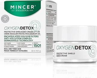 Actual product image Mincer Pharma Oxygen Detox Protective Day Cream Spf20 No.1501 50Ml (50 ml, Day cream, SPF 20)