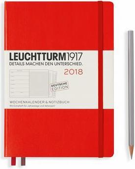 Produktbild Leuchtturm1917 Wochenagenda & Notizbuch A5 (A5)