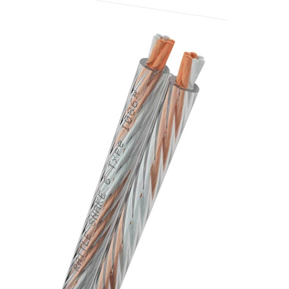 Oehlbach D1C355 Lautsprecherkabel 2 x 6 mm² Transparent 1 St. (4 m, 6 mm²), Lautsprecherkabel, Transparent