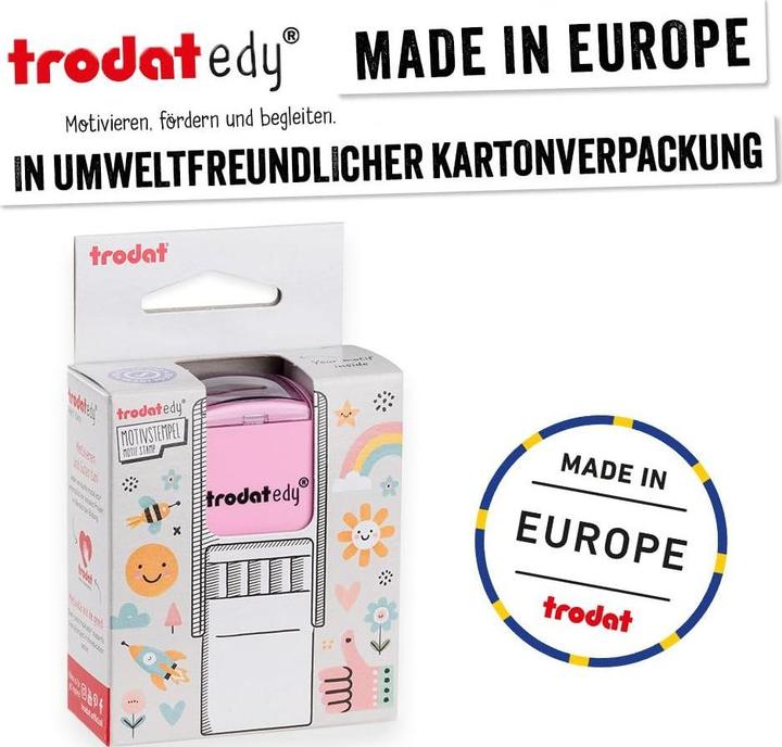 Produktbild Trodat edy®Fix Motivstempel Herz 2,0 x 2,0 cm