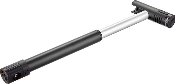 Actual product image Crankbrothers Klic HP CO2 pump incl. frame holder analogue pressure gauge