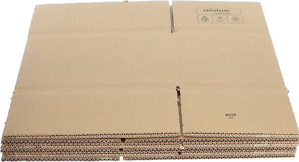 Produktbild eurokraft basic Wellpapp-Faltkarton (10 Stk.)