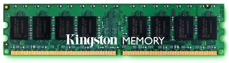 Produktbild Kingston ValueRAM 1GB, DDR2, PC2-4200, 533MHz, CL4 (1 x 1GB, 533 MHz, DDR2-RAM, DIMM)