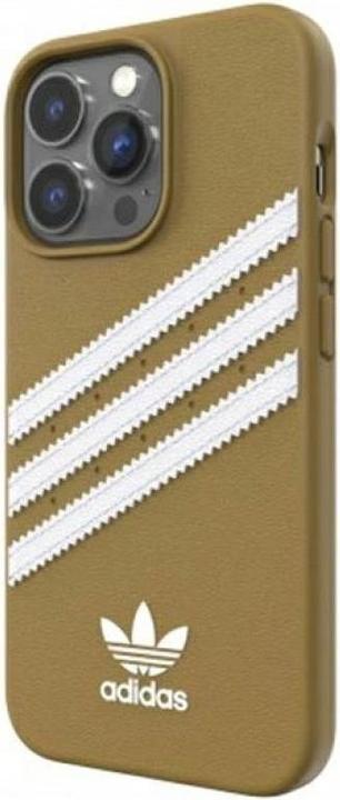 Actual product image Adidas OR Molded PU iPhone 13 Pro Max 6.7 quot beige gold (Apple iPhone 13 Pro Max)