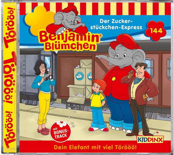 Produktbild Benjamin Blümchen 144 - Der Zuckerstückchen-Express (Benjamin Blümchen)