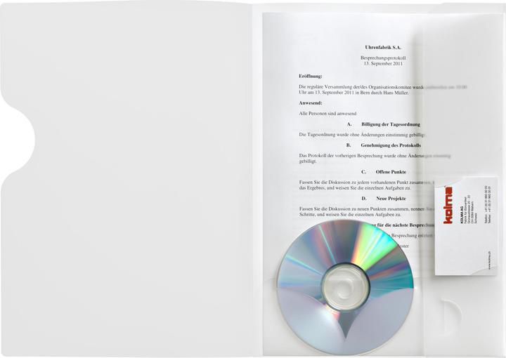 Actual product image Kolma Presentation folder Easy A4 colourless (A4, 1x)