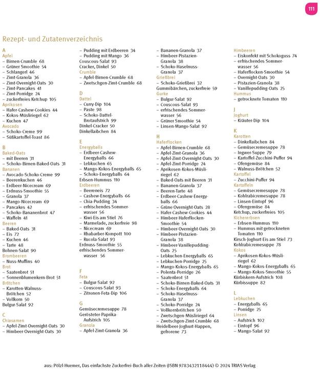 Produktbild Das einfachste Zuckerfrei-Buch aller Zeiten (Deutsch, Stefanie Pölzl-Huemer, 2024)