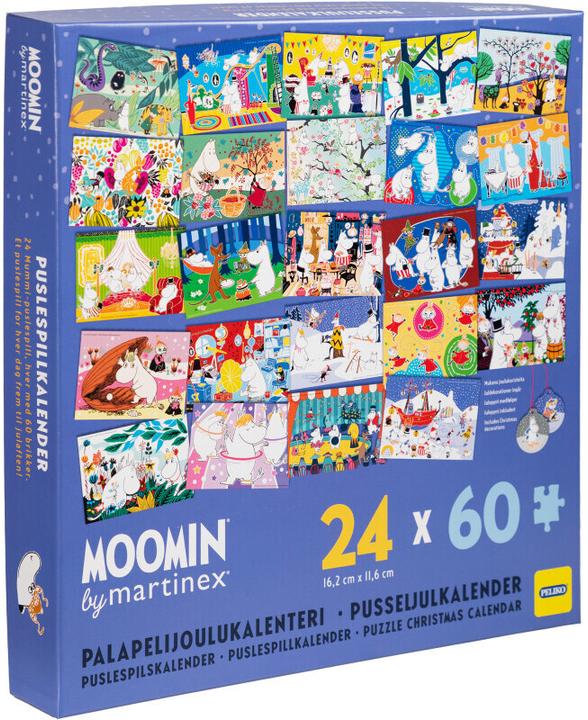 Martinex Calendrier de l'Avent Moomin Puzzle