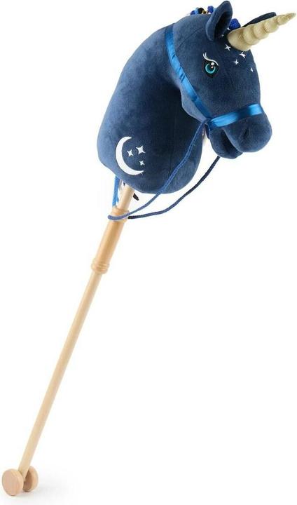 Image du produit Bieco Steckentier Einhorn Luna Blau/Gold/Dunkelblau