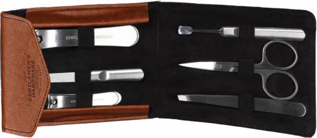 Image du produit Gentlemen's Hardware Charcoal Canvas Manicure Set