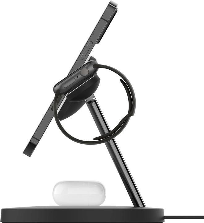 Actual product image Belkin BoostCharge Pro 3-in-1 Ladegerät mit MagSafe (15 W)