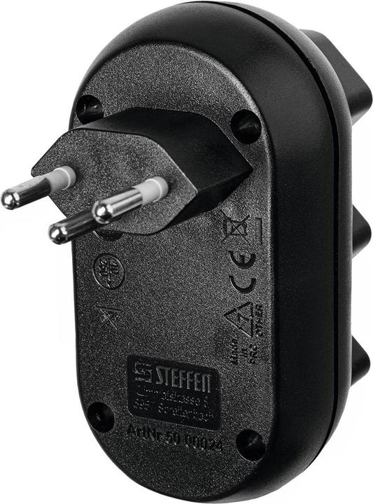 Produktbild Steffen Mehrfachadapter STRONG 3xT13 sw (Typ 13, 3 x)