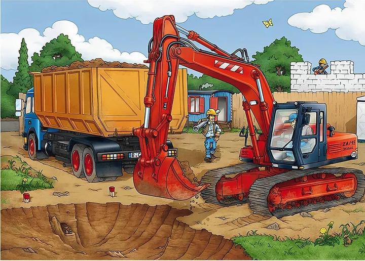 Produktbild Schmidt Spiele Auf der Baustelle 3x (72 Teile)