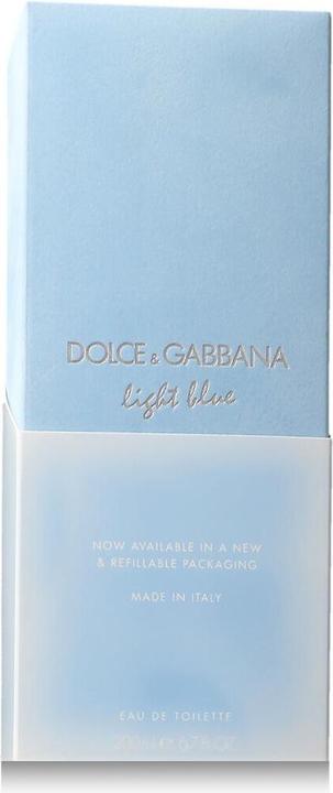 Actual product image Dolce & Gabbana Light Blue Eau De Toilette 200 ml (Eau de toilette, 200 ml)