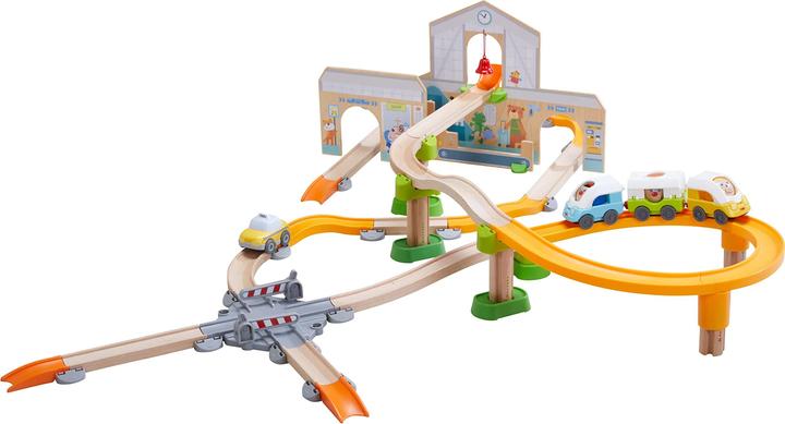 Actual product image Haba Kullerbü Knikkerbaan - Speelbaan Station