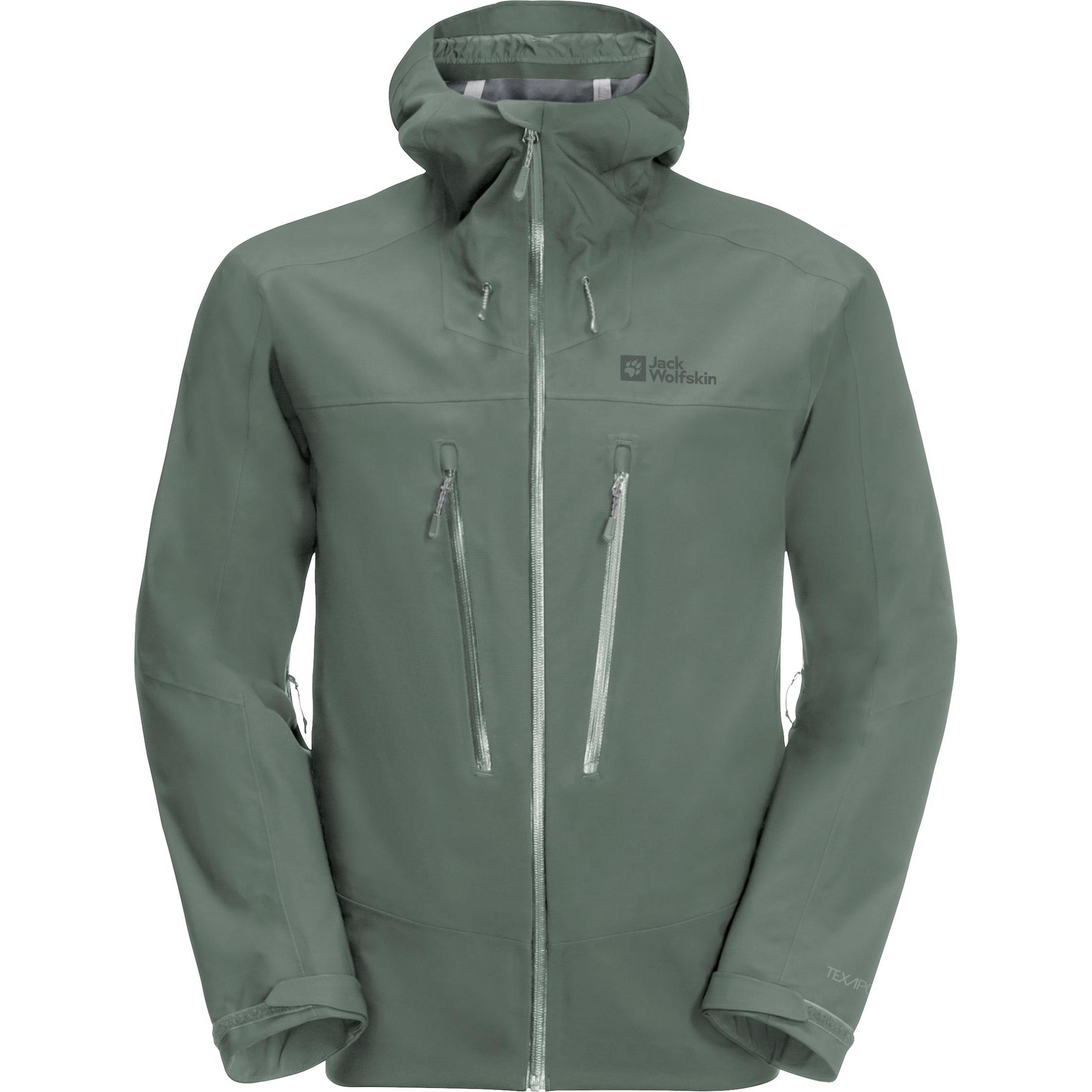 Jack Wolfskin, Herren, Jacke, Kammweg 3L Jkt M (S), Grün, S