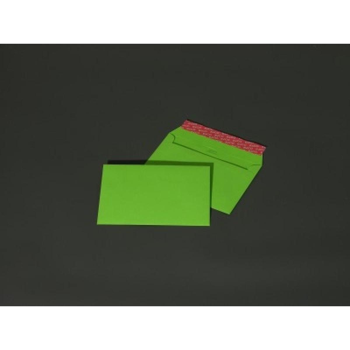 Thumbnail - Blanke, Briefumschlag, Briefumschläge C6 100g/qm haftklebend VE=100 Stück intensivgrün (C6, 100 x)