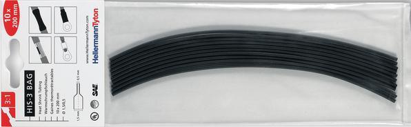 Produktbild HellermannTyton Schrumpfschlauchsortiment Schw (10 x)