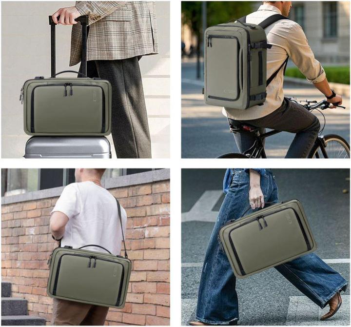 Image du produit Tech-Protect DEFENDER S50 RYANAIR & WIZZAIR REISE-LAPTOP-KABINENRUCKSACK 20L 40x20x25 OLIVGRÜN (20 l)