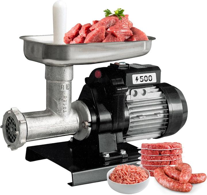 Produktbild Reber 9501 N Fleischwolf Schwarz, Edelstahl