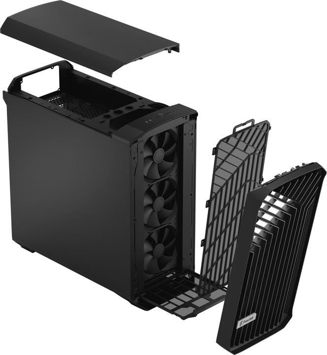 Immagine prodotto Fractal Torrente Nero Solido (ATX, E-ATX, mATX, ITX, SSI EEB, SSI CEB)