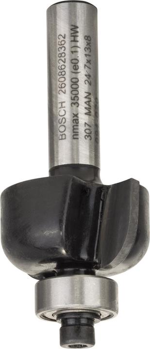 Actual product image Bosch Professional Zubehör Chamfer cutter, 8 mm, R1 6 mm, D 24.7 mm, L 13 mm, G 53 mm