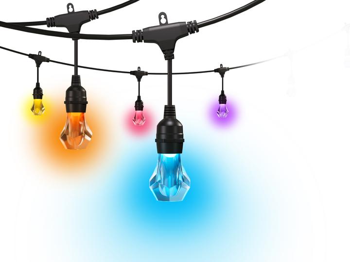 Image du produit Nanoleaf Essentials Matter Smart Pack d'extension de guirlandes lumineuses d'extérieur (15 m)