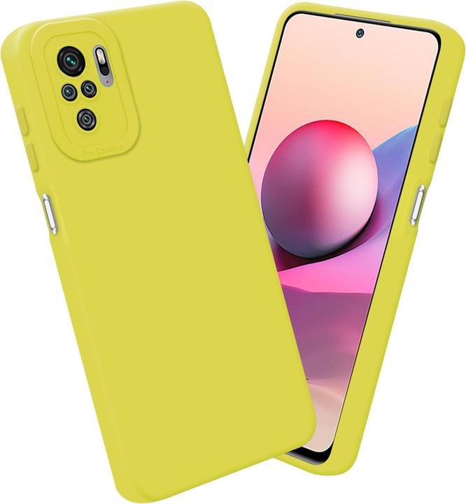 Actual product image Cadorabo Cover for Xiaomi RedMi NOTE 10 4G / RedMi NOTE 10S in TPU Fluid LM162 Style (Xiaomi Mi Note 10, Xiaomi Redmi Note 10S)