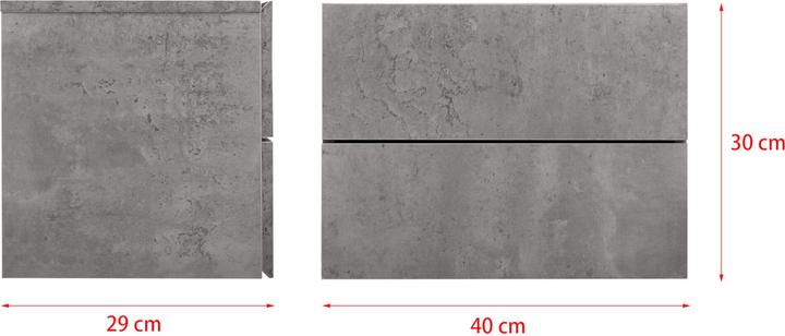Immagine prodotto En.Casa Ampfing (40 x 29 x 30 cm)
