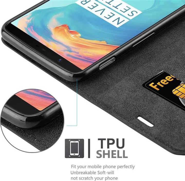 Productafbeelding Cadorabo Boek Onzichtbare Magneethoes (OnePlus 5T)
