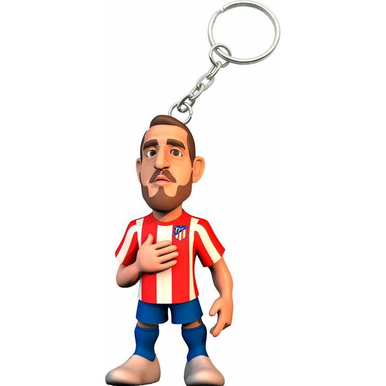 Minix, Schlüsselanhänger, Atletico de Madrid Koke Schlüsselbund Figur 7cm, Rot