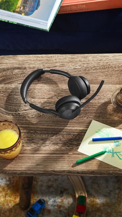 Actual product image Jabra Evolve2 55 MS Stereo (Wireless, USB-A)