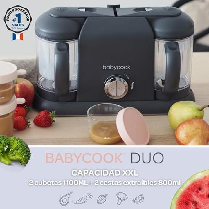 Produktbild Beaba Babycook Plus Grinder-Steamer 4in1, Dunkelgrau