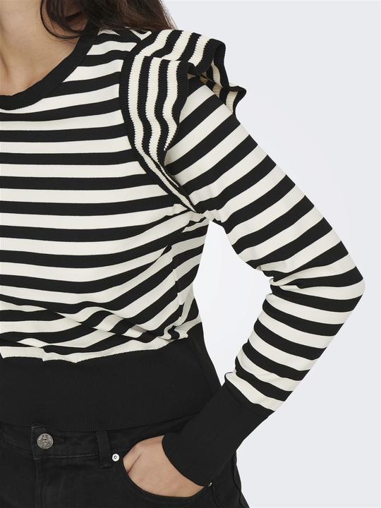 Produktbild Only Gestreifter Strickoberteil (XS)