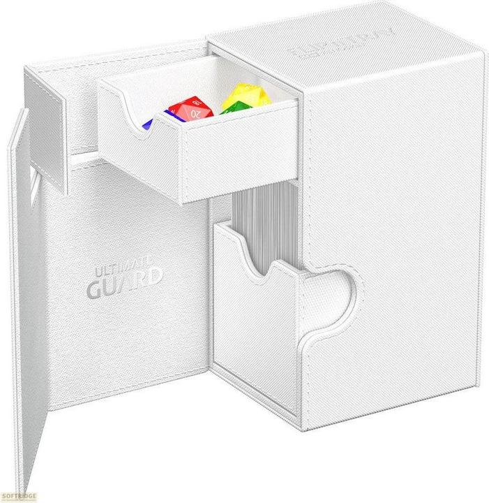 Image du produit Ultimate Guard Flip'n'Tray 80+ XenoSkin Monocolor Blanc