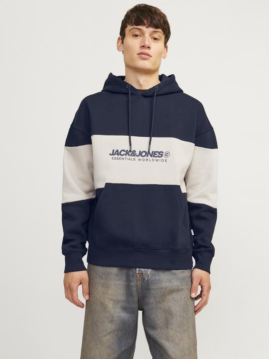 Actual product image Jack & Jones Jjelegacy Blocking Sweat Hood Noos (S)