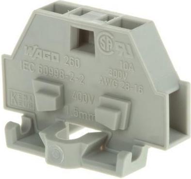 Produktbild Wago 0.08 - 1.5mm2 conductor terminal block (Anschlussleiste)