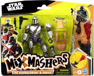 Produktbild Star Wars MixMashers ™ Mandalorianer & Grogu individualisierbares Mix-And-Match Deluxe Action-Figuren