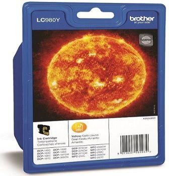 Actual product image Brother Lc-980y (Y)