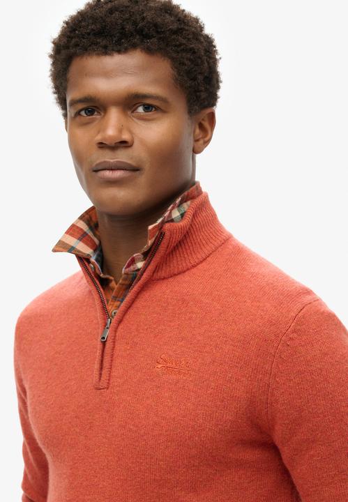 Image du produit Superdry Pull en maille brodée à col camionneur Essential (L)