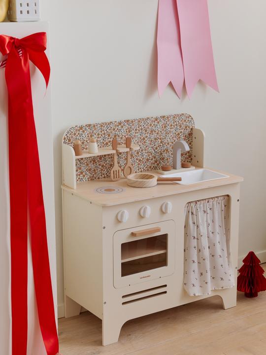 Vertbaudet Kinder Spielküche mit Zubehör, Holz FSC®