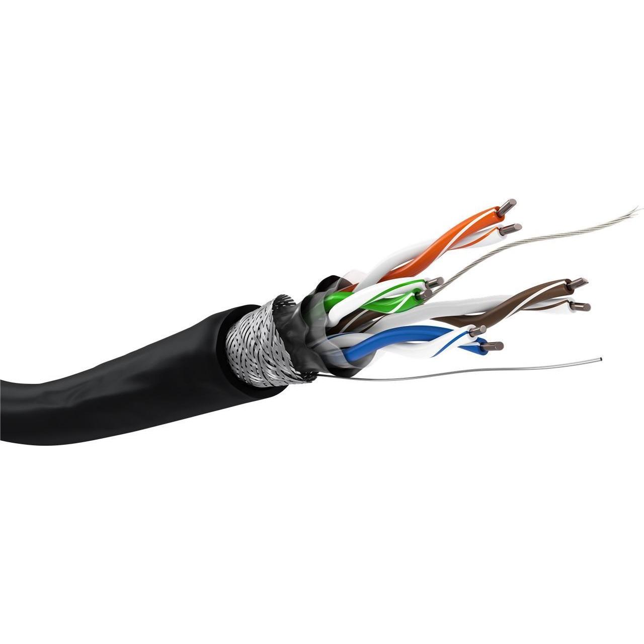 Thumbnail - Goobay Netzwerkkabel (SF/UTP, CAT5e, 100 m), Netzwerkkabel